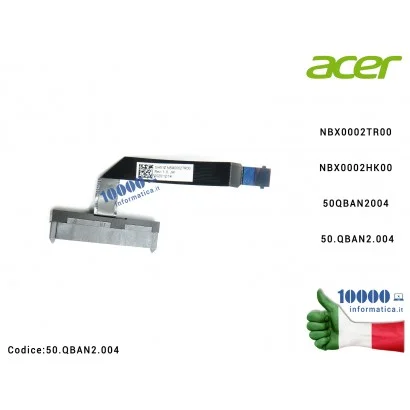 50.QBAN2.004 Cavo Hard Disk FFC HDD ACER Nitro AN515-45 AN515-56 AN517-41 AN517-53 NBX0002TR00 NBX0002HK00 50QBAN2004 50.QBAN...