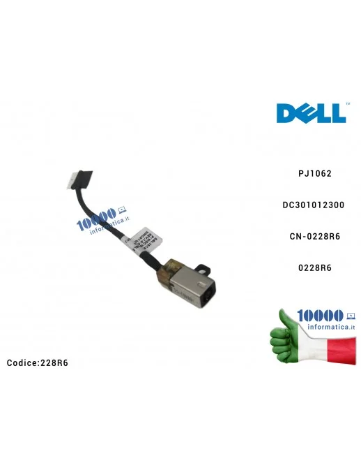 PJ1062 Connettore DC Power Jack PJ1062 DELL Inspiron 15 3583 14 3482 Latidude 3490 3590 E3490 E3590 Vostro 3400 DC301012300
