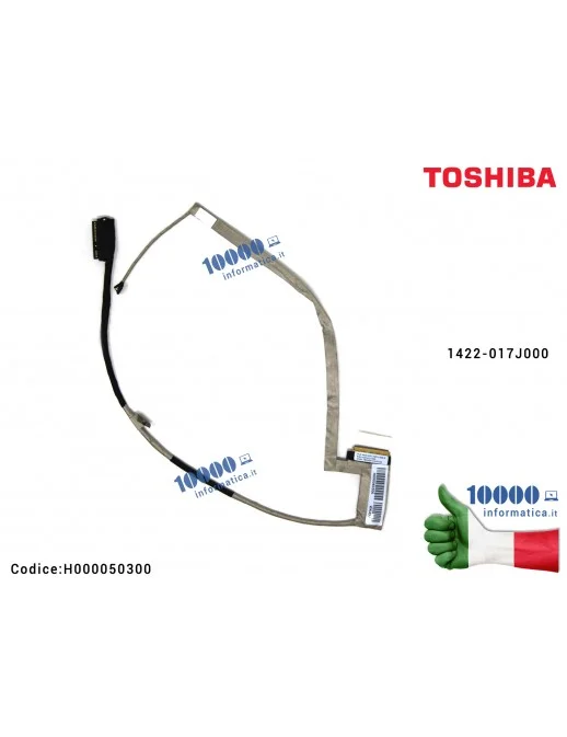 H000050300 Cavo Flat LCD TOSHIBA Satellite C850 C855 (versione 2) 1422-017J000 H000050300