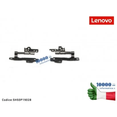 5H50P19028 Cerniere Hinges LENOVO IdeaPad 720S-13IKB (81A8) (81BV) 720S-13ARR (81BR) [COPPIA] 5H50P19028 FRU5H50P19028