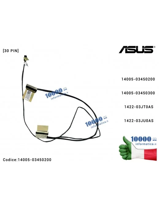 14005-03450200 Cavo Flat LCD ASUS X513 X513E X513EP X513EQ X513IA X513UA S513 S513EA S513UA M513EQ F513 F513EA F513EP F513EQ ...
