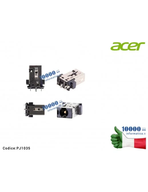 PJ1035 Connettore DC Power Jack PJ1035 ACER Spin 5 SP513-52 Swift 3 SF314 SF314-52 SF314-52G SF314-53G