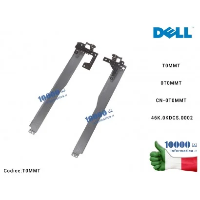 T0MMT Cerniere Hinges DELL Latitude 15 E3510 3510 [COPPIA] T0MMT 0T0MMT CN-0T0MMT 46K.0KDCS.0002