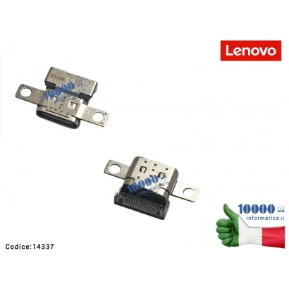 14337 Connettore DC Power Jack LENOVO ThinkPad E14 E15 Gen 2 Gen 3 L14 L15 (21E3) (21E4) (21EB) (21EC)
