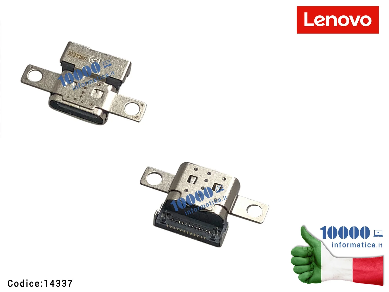14337 Connettore DC Power Jack LENOVO ThinkPad E14 E15 Gen 2 Gen 3 L14 L15 (21E3) (21E4) (21EB) (21EC)
