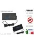 0A001-00860100 Alimentatore ASUS 120W 20V 6A [2,5 x 4,5 mm] VivoBook 15 X571G X571GT X571GD F571 F571GT F571GD RX571GT ZenBoo...