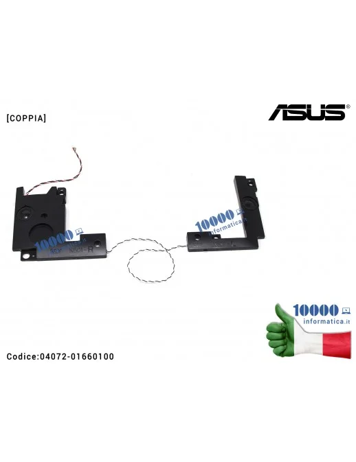 Altoparlanti Speaker ASUS K501L K501U K501LB K501LX K501UQ K501UW K501UX A501U  A501L  V505 [COPPIA]