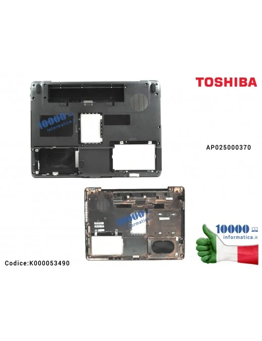 K000053490 Bottom Case Scocca Inferiore TOSHIBA Satellite A200 A205 Lower Case AP025000370