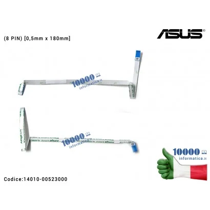 Cavo Collegamento Touchpad TP FFC (8 PIN) [0,5mm x 180mm] ASUS VivoBook X505B X505BA X505BP X505ZA F505Z F505ZA F505B F505BA F50