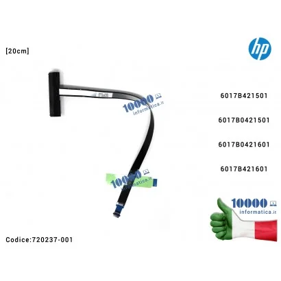 Cavo Connettore Hard Disk HDD SATA HP Envy 17 17-J100 M7-J DW17 [20 cm] 6017B421501 6017B0421501 6017B0421601 6017B421601
