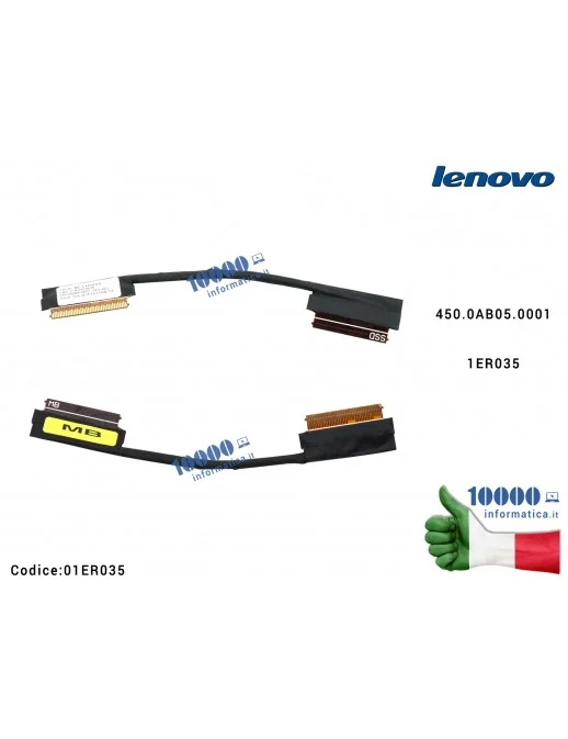 Cavo Connettore M.2 Hard Disk HDD SATA LENOVO ThinkPad T570 P51S 450.0AB05.0001 1ER035