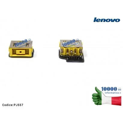 PJ557 Connettore di Alimentazione DC Power Jack PJ557 LENOVO Yoga 11 11S 13 IdeaPad S210 Touch