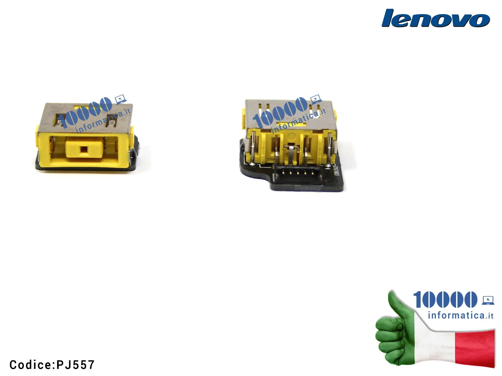 PJ557 Connettore di Alimentazione DC Power Jack PJ557 LENOVO Yoga 11 11S 13 IdeaPad S210 Touch