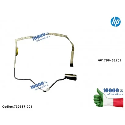 730537-001 Cavo Flat LCD HP EliteBook 720 G1 720 G2 725 G1 725 G2 820 G1 820 G2 825 G2 6017B0432701