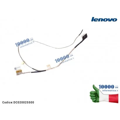 Cavo Flat LCD LENOVO IdeaPad U31-70 500S 500S-13ISK 500S-13 DC020025500 (13,3") 5C10J30955