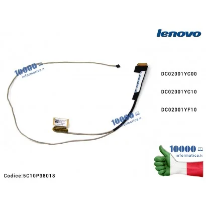 Cavo Flat LCD LENOVO [MODELLO 14"] IdeaPad 320-14 320-14IAP 320-14IKB 320-14AST 320-14ISK 520-14 520-14IAP 520-14IKB 520-14AST 5