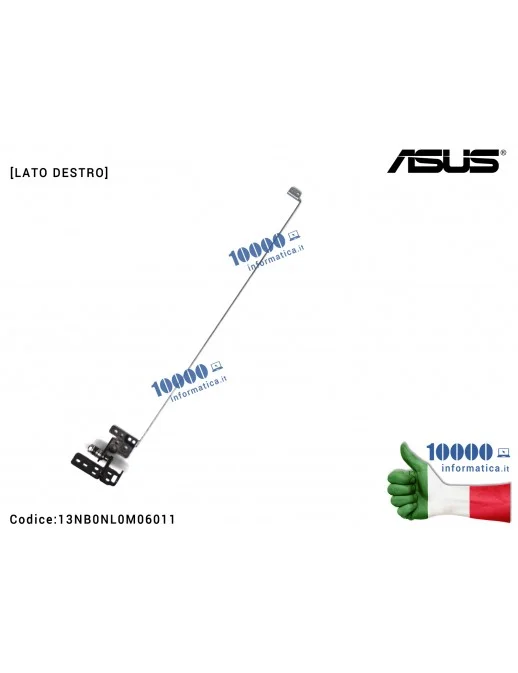Cerniera Hinge [DX] ASUS VivoBook 15 X571 X571G X571GT X571GD RX571G RX571GT [LATO DESTRO] 13NB0NL0M06011