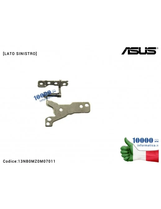 Cerniera Hinge [SX] ASUS X509 X509B X509BA X509D X509DA X509F X509FA X509FB X509FJ X509FL X509U X509UA X509UB X509UJ [LATO SINIS