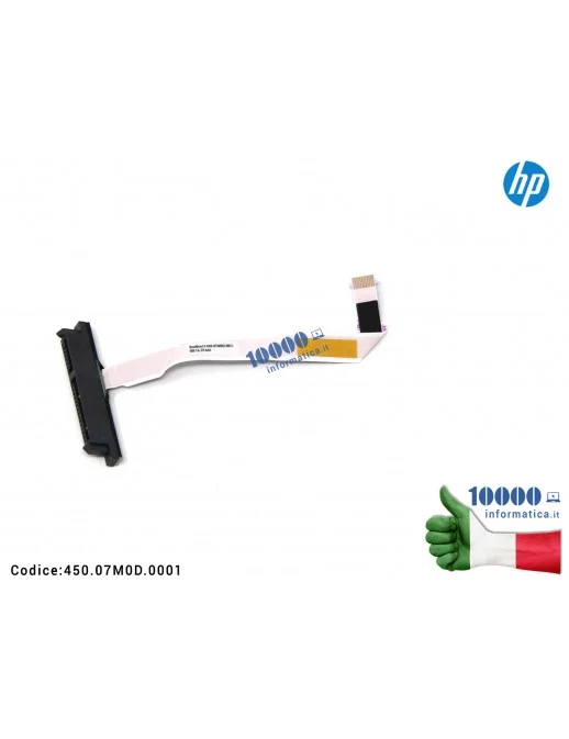 450.07M0D.0001 Cavo Connettore Hard Disk HDD SATA HP Pavilion X360 13-U 450.07M0D.0011 450.07M0D.0012 450.07M0D.0001 13-U014N...