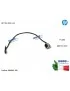686900-001 Connettore DC Power Jack PJ593 HP Envy M6 M6-1000 M6-1200 M6-1300 (8 PIN) [25 cm] 689145-SD1 686900-001
