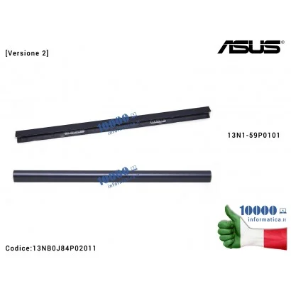 Copri Cerniere Coperchio [VERSIONE 2] ASUS VivoBook 14 R420 (STAR GREY) 14 E406M E406MA E406S E406SA R420M R420MA LCD HINGECAP 1