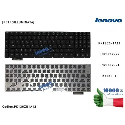 PK130ZN1A12 Tastiera Italiana LENOVO IdeaPad Y900-17 Y900-17ISK Y910 Y910-17ISK Y920-17IKB Y920-17 (SENZA FRAME) [RETROILLUMI...