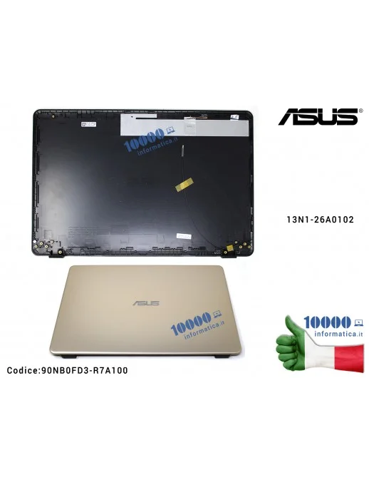 Cover Scocca Lcd Display Asus X542 X542BA X542BP X542UA X542UF X542UN X542UQ X54 Cover LCD ASUS VivoBook 15 X542 (ICICLE GOLD) X