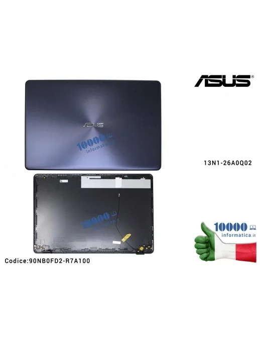 Cover LCD ASUS VivoBook 15 X542 (STAR GREY) X542U X542UA X542UF X542UN X542UQ X542UR 13N1-26A0Q02