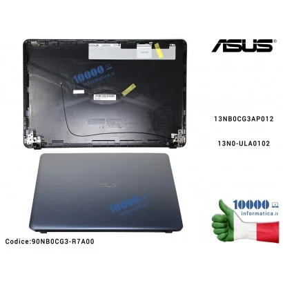 Cover LCD ASUS VivoBook Max X541 F541 [Silver Gradient] X541N X541NA F541N X541NC X541S X541SA X541SC X541U X541UA X541UJ X541UV