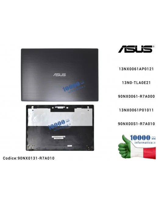 Cover LCD ASUS [Black] P2530 P2530U P2530UJ P2540 P2540U P2540UA P2540UB P2540UV P553U P553UJ 13NX0061AP0121 13N0-TLA0E21 90NX00