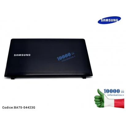 Cover LCD SAMSUNG NP270E5V NP270E5E NP275E5E NP300E5E (NERO) + Cavo Flat BA39-01311A + Cavi Antenne Wi-Fi