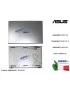 90NB0MZ1-R7A010 Cover LCD ASUS VivoBook X509 [Transparent Silver] X515 F515 X509D X509DA X509F X509FA X509FB X509FJ X509FL X5...
