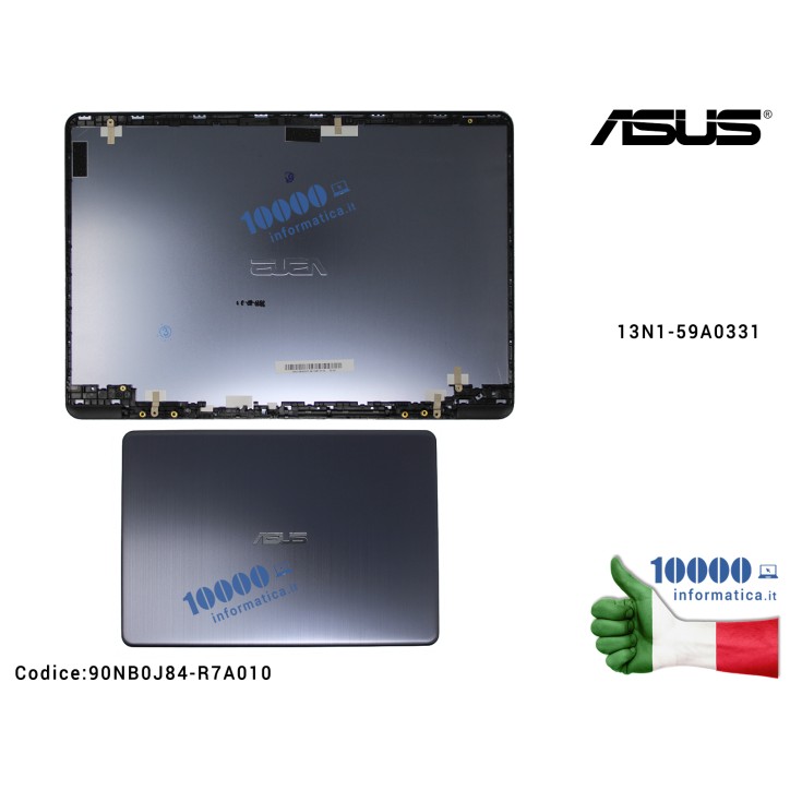 Cover LCD [VERSIONE 2] ASUS VivoBook 14 R420 (STAR GREY) 14 E406M E406MA E406S E406SA R420M R420MA 13N1-59A0331