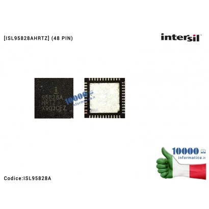 IC Chip INTERSIL ISL 95828 AHRT 95B28A 9582BA ISL95828A 95828A HRTZ AHRTZ QFN48 U7100 MacBook Pro A1708 A1707 ISL95828AHRTZ