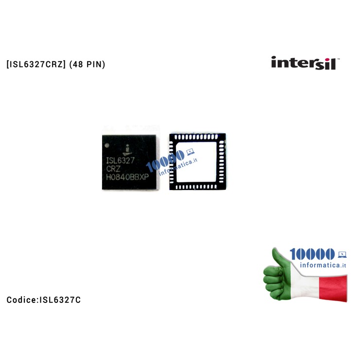 IC Chip INTERSIL ISL6327C ISL6327CR 1SL6327 ISL 327 ISL63Z7 ISL6327 CRZ ISL6327CRZ QFN48 QFN-48