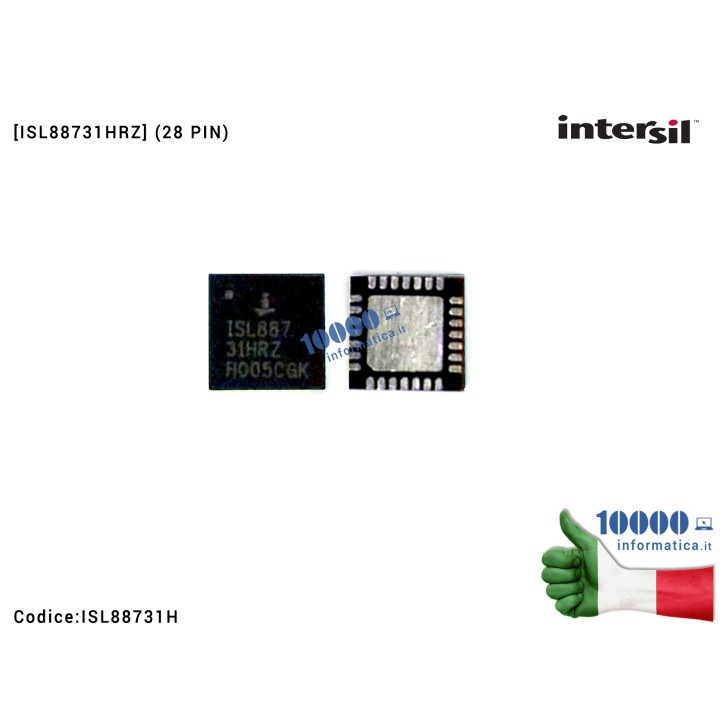 IC Chip INTERSIL ISL88731 ISL88731H ISL ISL88731HR ISL887 31HRZ ISL88731HRZ QFN28 QFN-28 Battery Charger