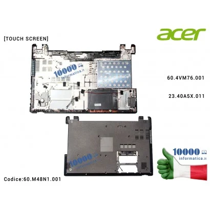 60.M48N1.001 Bottom Case Scocca Inferiore ACER Aspire V5-571 V5-571G V5-571P V5-571PG V5-531PG V5-531P Lower Case 60.4VM76.00...