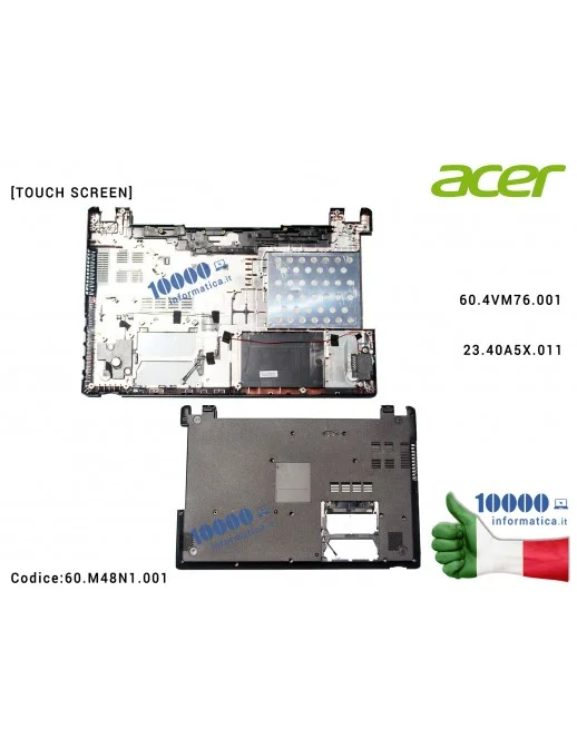 60.M48N1.001 Bottom Case Scocca Inferiore ACER Aspire V5-571 V5-571G V5-571P V5-571PG V5-531PG V5-531P Lower Case 60.4VM76.00...