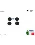 13131 Gommini Bottom Case Apple MacBook Pro A1398 A1425 A1502 [Kit 4 pz] Set Piedini Bottom Rubber Feet Foot