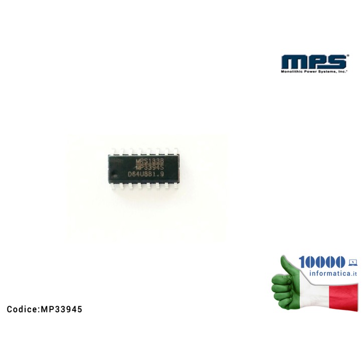 IC Chip MP 3394S MP33945 MP3394S SOP 3,9mm SOP16 SOP-16 Led Driver Vestel 17IPS20 17IPS19 MPS1333 Monolithic Power Systems IC Chip MP 3394S MP33945 MP3394S SOP 3,9mm SOP16 SOP-16 Led Driver Vestel 17IPS20 17IPS19 MPS1333 Monolithic Power Systems