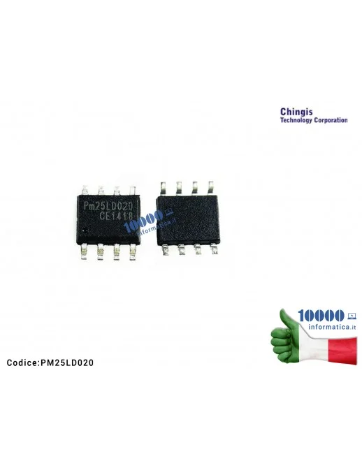 IC Chip PM25LDO20 PM25LD02O PM25LD020SCE PM25LD020-SCE SOP8 CHINGIS TECHNOLOGY