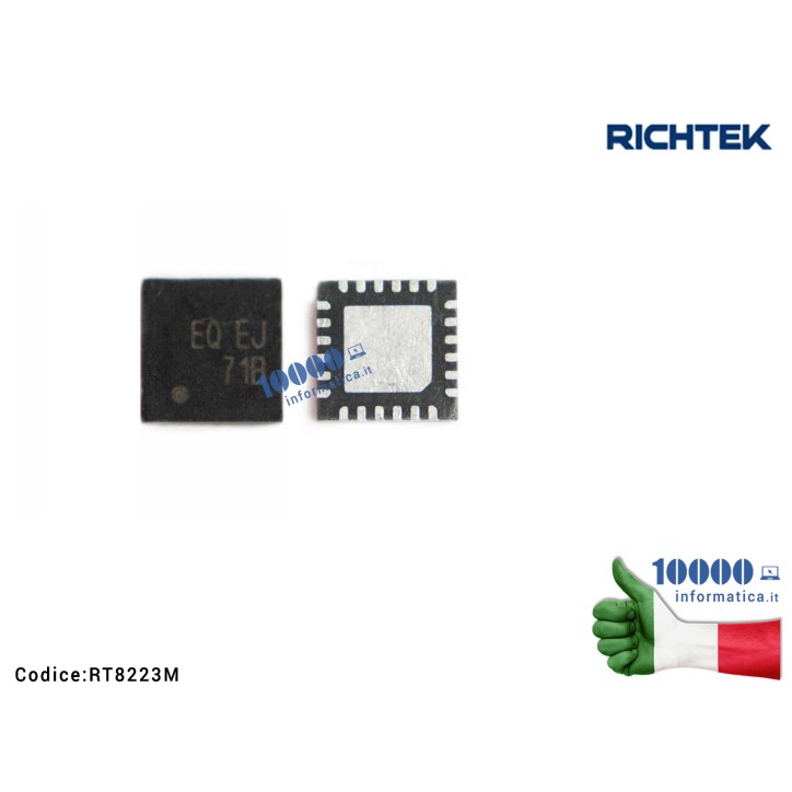 IC Chip RICHTEK Mosfet RT8223M RT8223MG RT 8223 MZQW RT 8223 MGQW (EQ-EE) (EQ-CM) (EQ-9M) (EQ-EJ) (EQ-XX) QFN-24 Main Power Supp