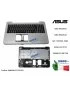 90NB0647-R32IT0 Tastiera Italiana Completa di Top Case Superiore [SILVER] ASUS X555LA F555LA X554LA X555LD A555L A555LB A555L...