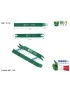 BST-129 Set 2 Barre strumento di apertura leva in plastica BEST 129 Kit Atrezzi per Riparazione Cellulari interni Auto fai da...