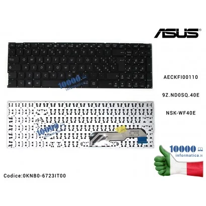 Tastiera Italiana ASUS VivoBook Max X541 F541S X541U X541UV X541UA X541N X541NA X541N P541U P541UA [NO FRAME] AECKFI00110 9Z.ND0