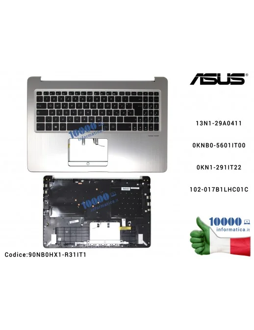 Tastiera Italiana Completa di Top Case Superiore (ORO) ASUS VivoBook Pro 15 X580G X580GD N580G N580GD (ICICLE GOLD) [RETROILLUMI