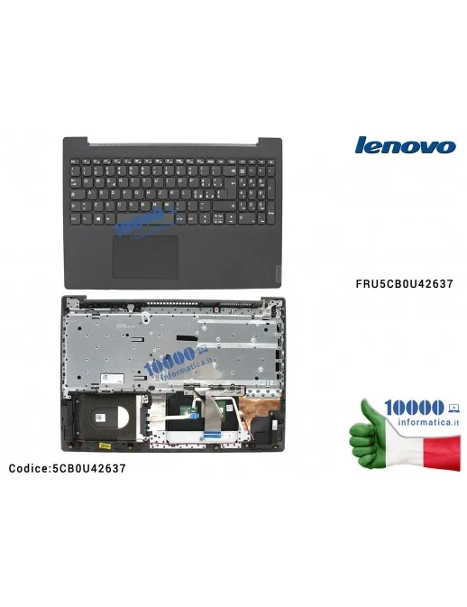 Tastiera Italiana Completa di Top Case Superiore LENOVO IdeaPad V155-15API (81V5) FRU5CB0U42637
