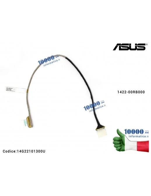 14G22101300U Cavo Flat LCD ASUS U53 U53F U53J U53JC U52F U52J 1422-00RB000 14G22101300U