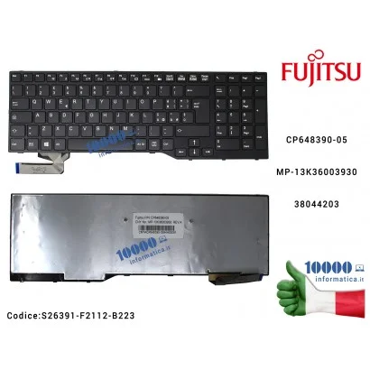 Tastiera Italiana FUJITSU LifeBook A555 A555G A557 A357 S26391 CP648390 CP648390-03 CP648390-05 MP-13K36003930 38044203
