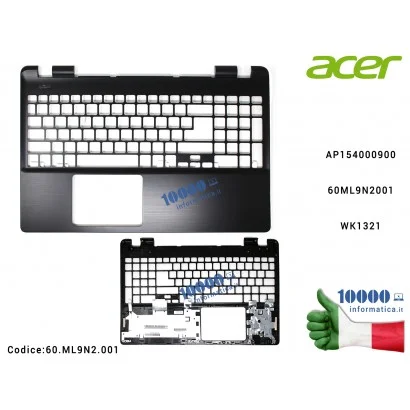 Top Case Superiore [NERA] ACER E5-511 E5-521 E5-531G E5-571 E5-571G E5-572G Extensa 2510 2510G AP154000900 60ML9N2001 WK1321